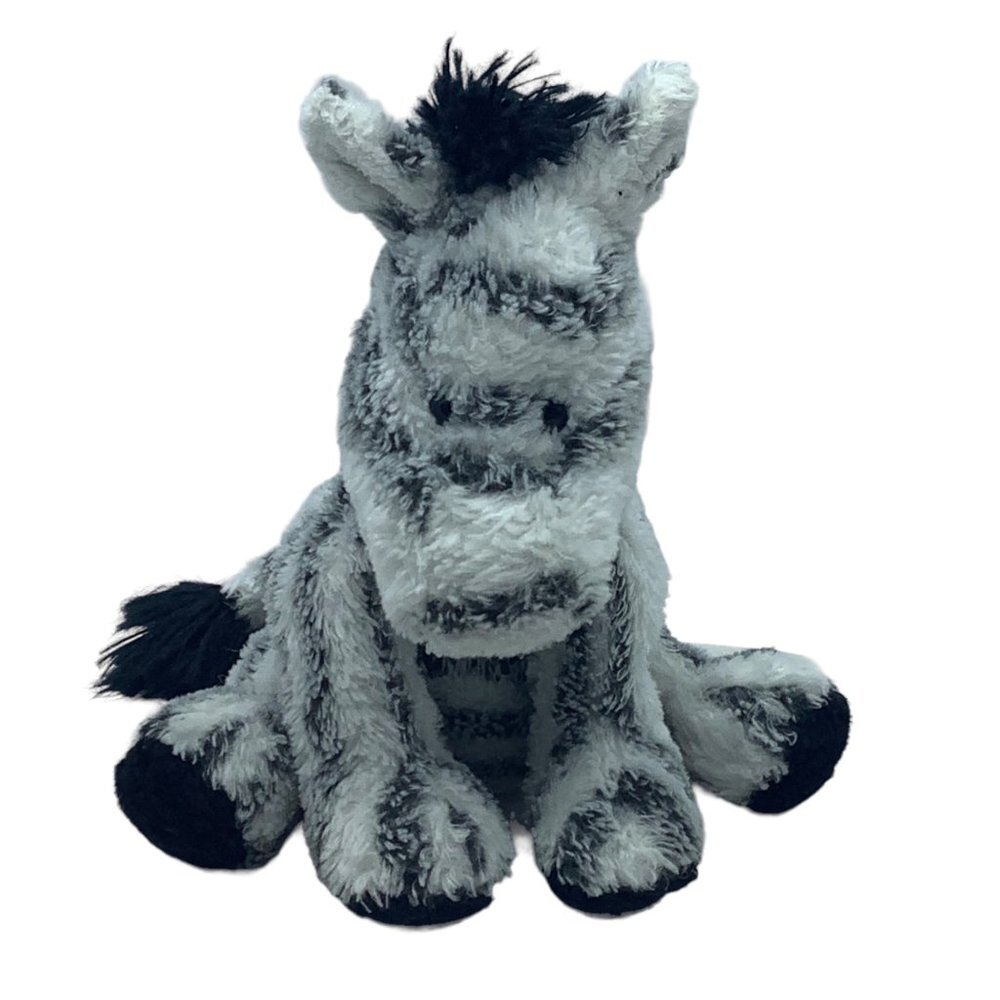Vtg 1999 Sesil Co Just Friends Zebra Pal Pellet- filled‎ Stuffed Animal Plush 8"